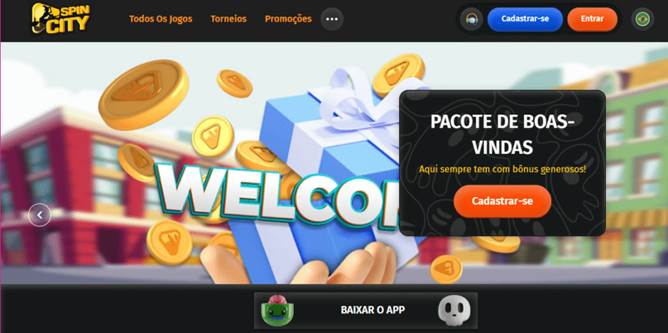 Na interface do site, selecione